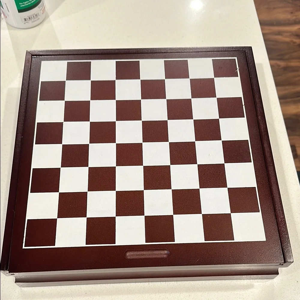 Multi- Game Wooden Box Set - Picture 3 of 8